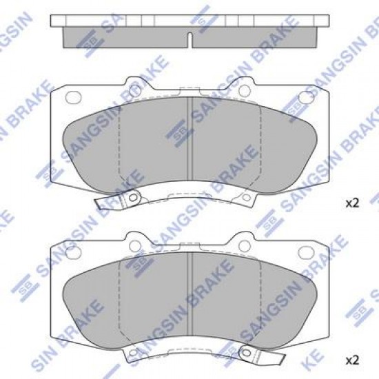 TOYOTA HILUX 4X4 DISC PADS