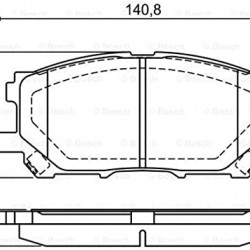 TOYOTA LEXUS DISC PADS