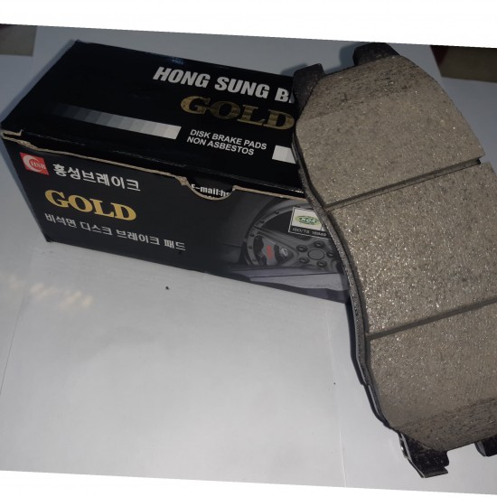 GOLD DISK BRAKE PADS NON ASBESTOS